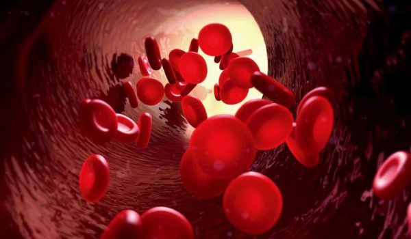 تصویر هموگلوبین خون که در رگ های انسان وجود دارد و نباید میزان آن پایین باشد